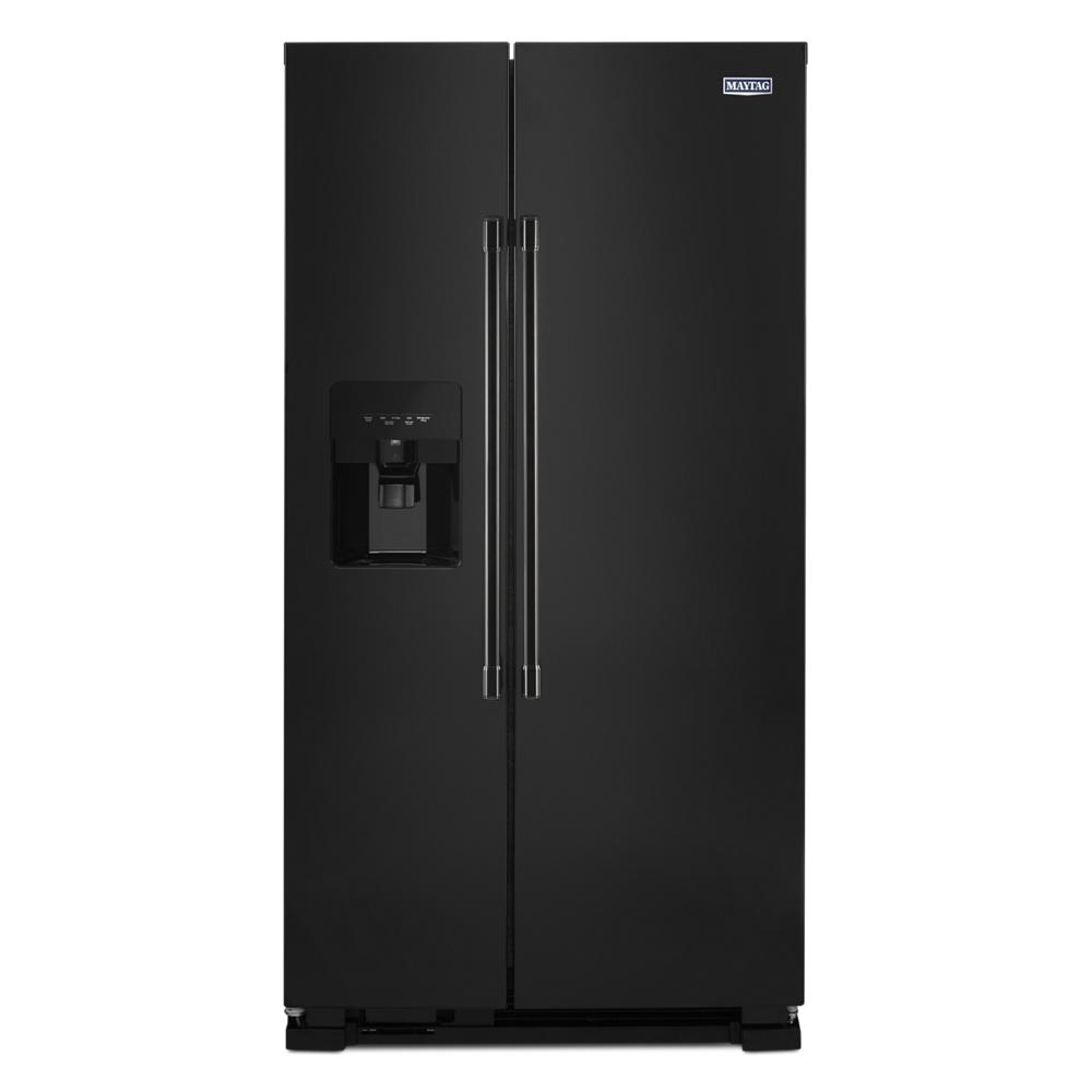 Maytag 36-Inch Wide Side-by-Side Refrigerator - 25 Cu. Ft. | MSS25C4MGB