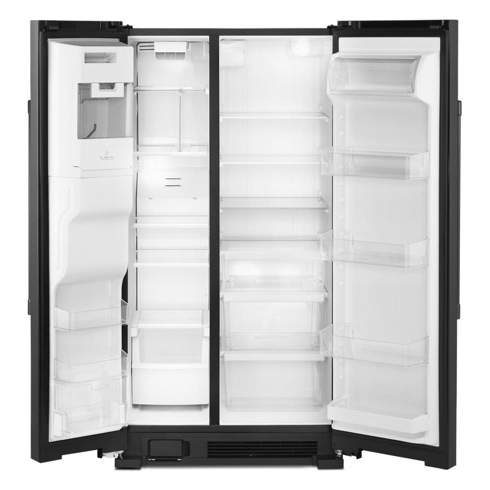 Maytag 36-Inch Wide Side-by-Side Refrigerator - 25 Cu. Ft. | MSS25C4MGB