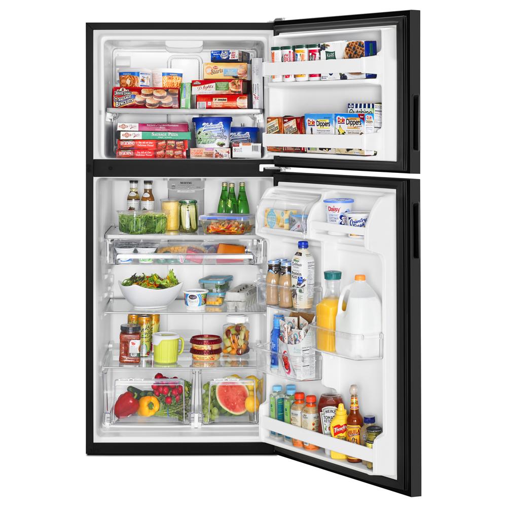 Maytag 33-Inch Wide Top Freezer Refrigerator | MRT311FFFE | 21 cbft