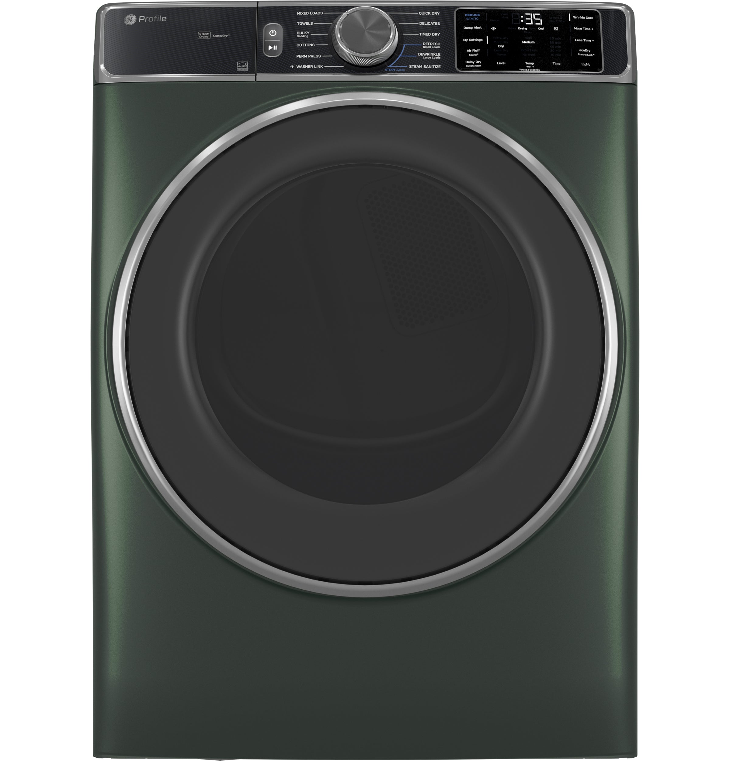 GE Profile Front Load Dryer | PFD95GSPWGN | Gas