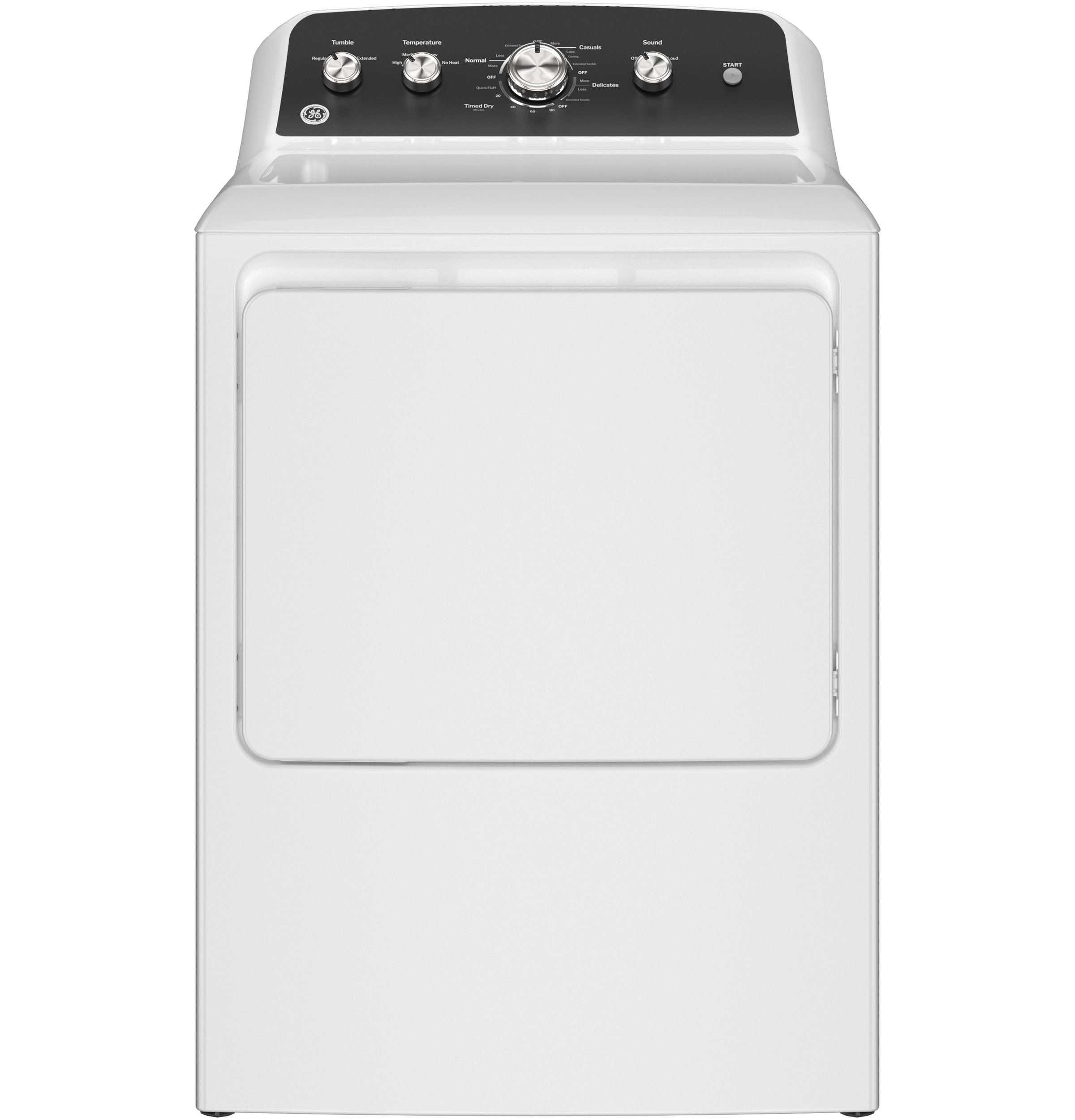 GE Dryer | GTD48GASWWB | Gas