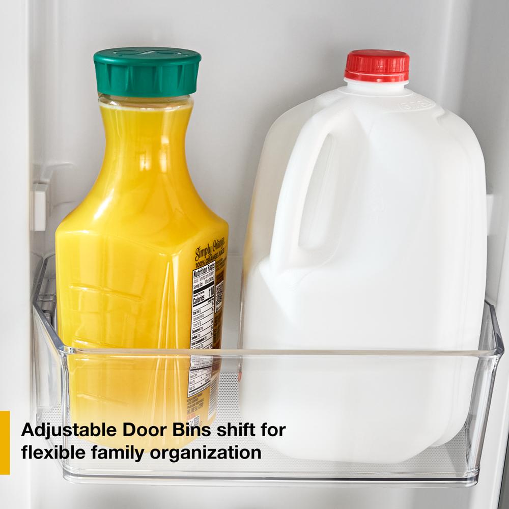 Whirlpool Top Mount Refrigerator | WRTX3119SW | 19.3 cbft