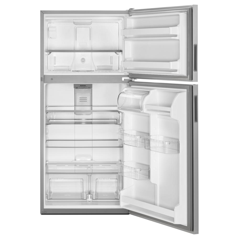 Maytag 33-Inch Wide Top Freezer Refrigerator | MRT311FFFZ | 21 cbft
